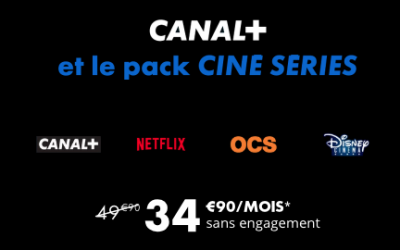 Canal+ lance son nouveau pack ciné-séries avec Netflix