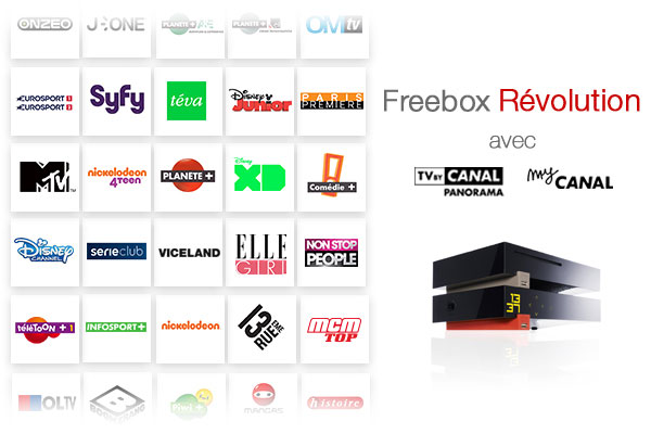 Freebox Révolution TV by Canal