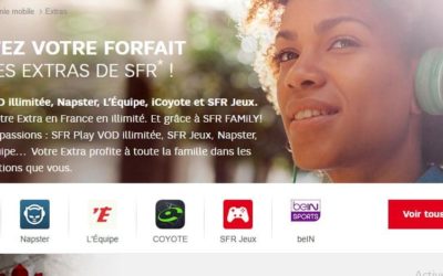 SFR met fin aux Extras Mobile, après 5 ans de bons et loyaux services