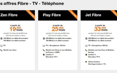 Les offres box internet sans engagement d’Orange (ADSL et Fibre)
