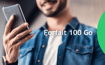 Forfait 100 Go internet : comparatif janvier 2023