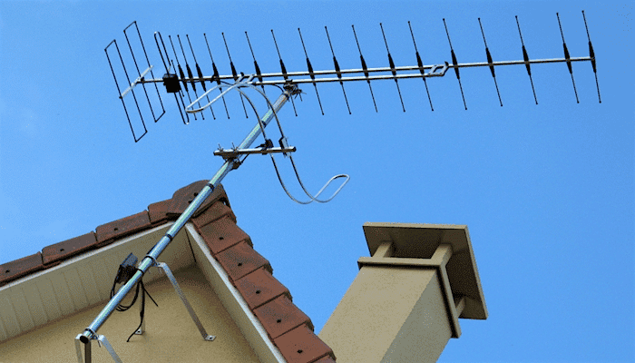 antenne TNT rateau
