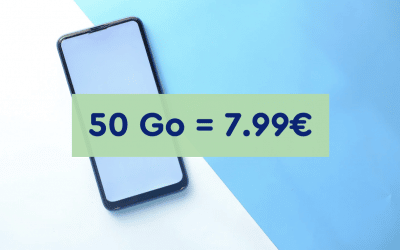 50 Go = 7.99€/mois à vie : découvrez les nouveaux forfaits de Cdiscount Mobile