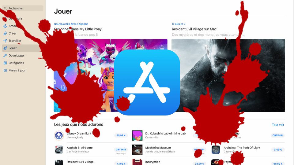 App Store sang