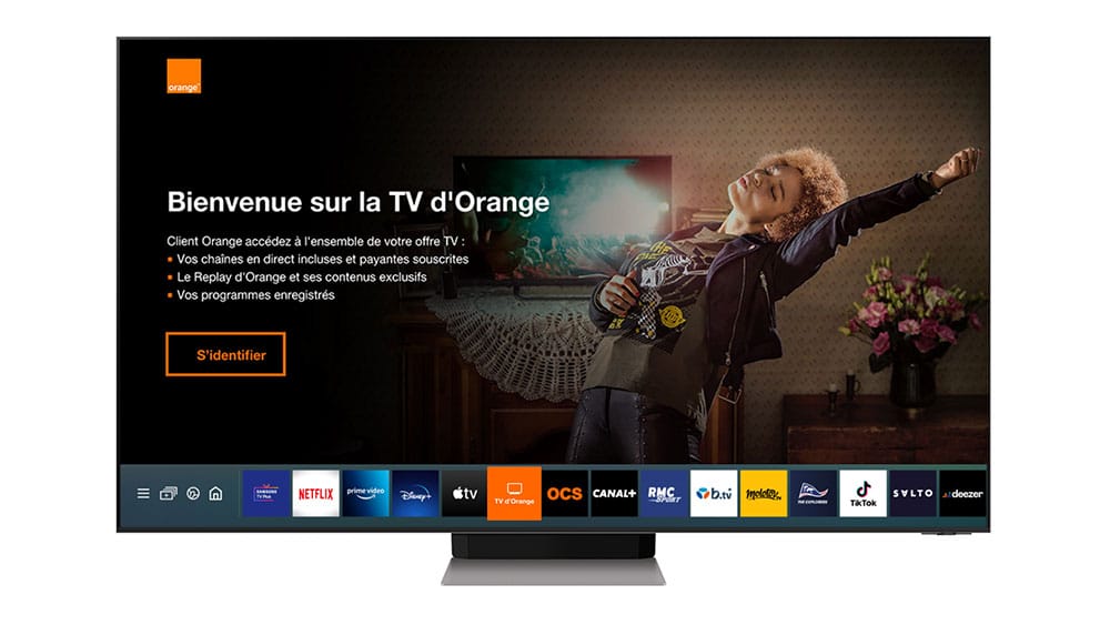 App TV d'orange sur box Sosh
