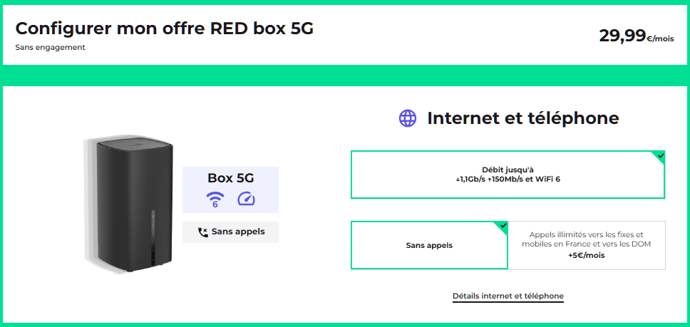 Box 5G RED