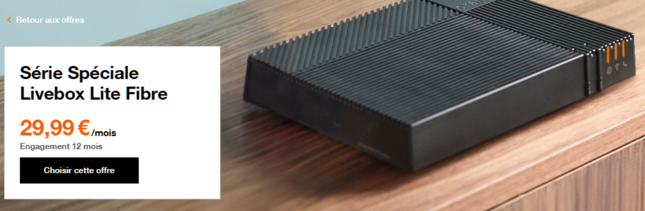 Série spéciale Livebox Lite