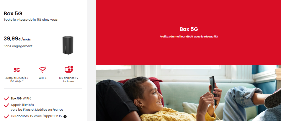 Box 5G SFR
