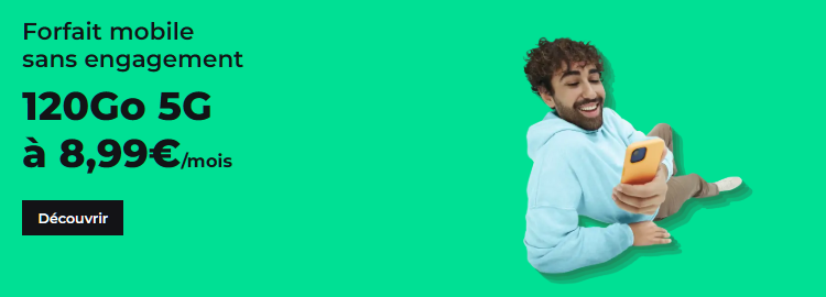 Forfait sans engagement RED by SFR