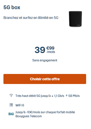 Box 5G Bouygues
