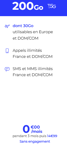 Forfait internet illimité La Poste Mobile