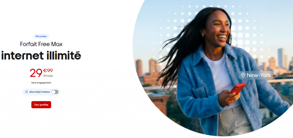 Forfait illimité Free
