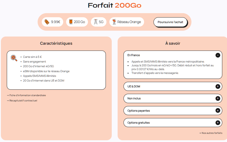 Forfait pas cher YouPrice