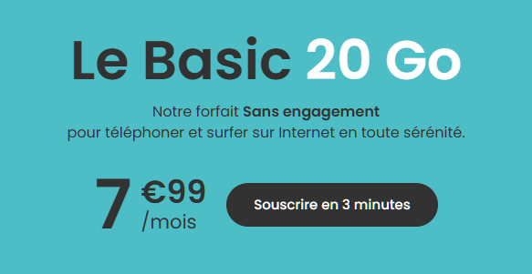 Forfait sans internet Coriolis