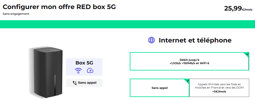 Box 5G RED