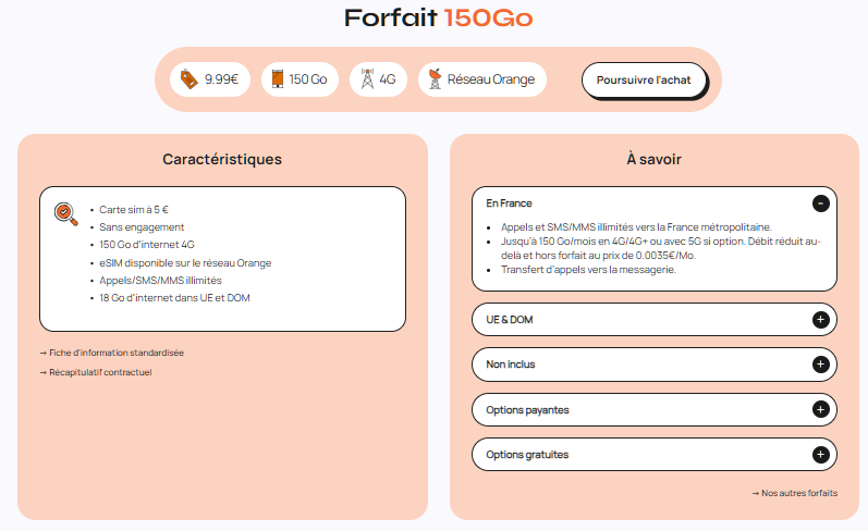Forfait 5G YouPrice