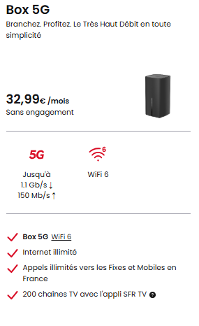Box 5G SFR