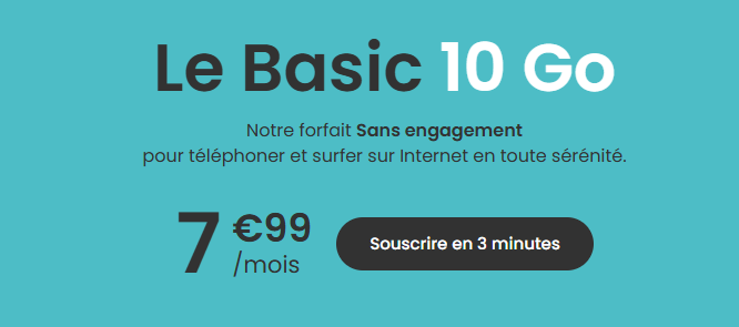 Forfait sans internet Coriolis