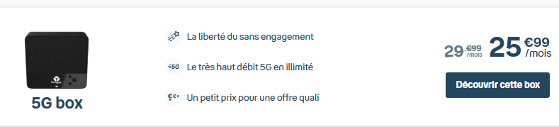 5G Box -26 ans Bouygues